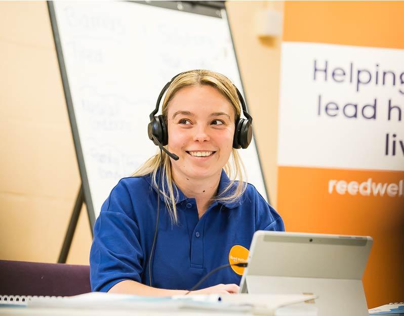 Wellbeing for work - mobile banner