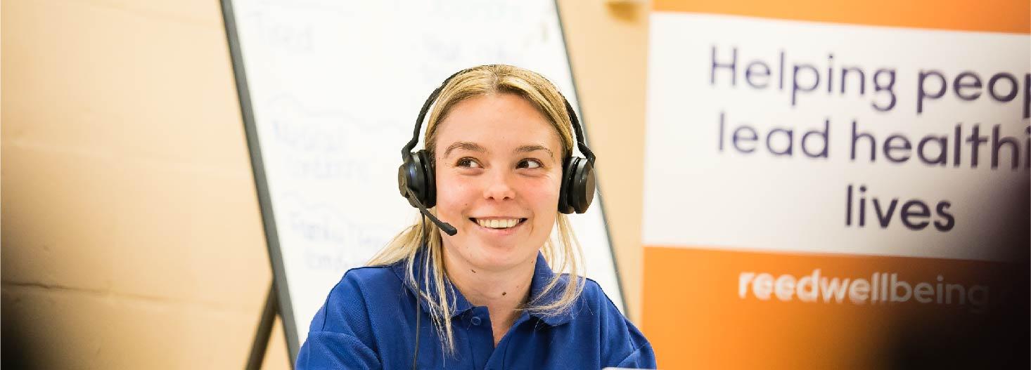 Wellbeing for work - banner